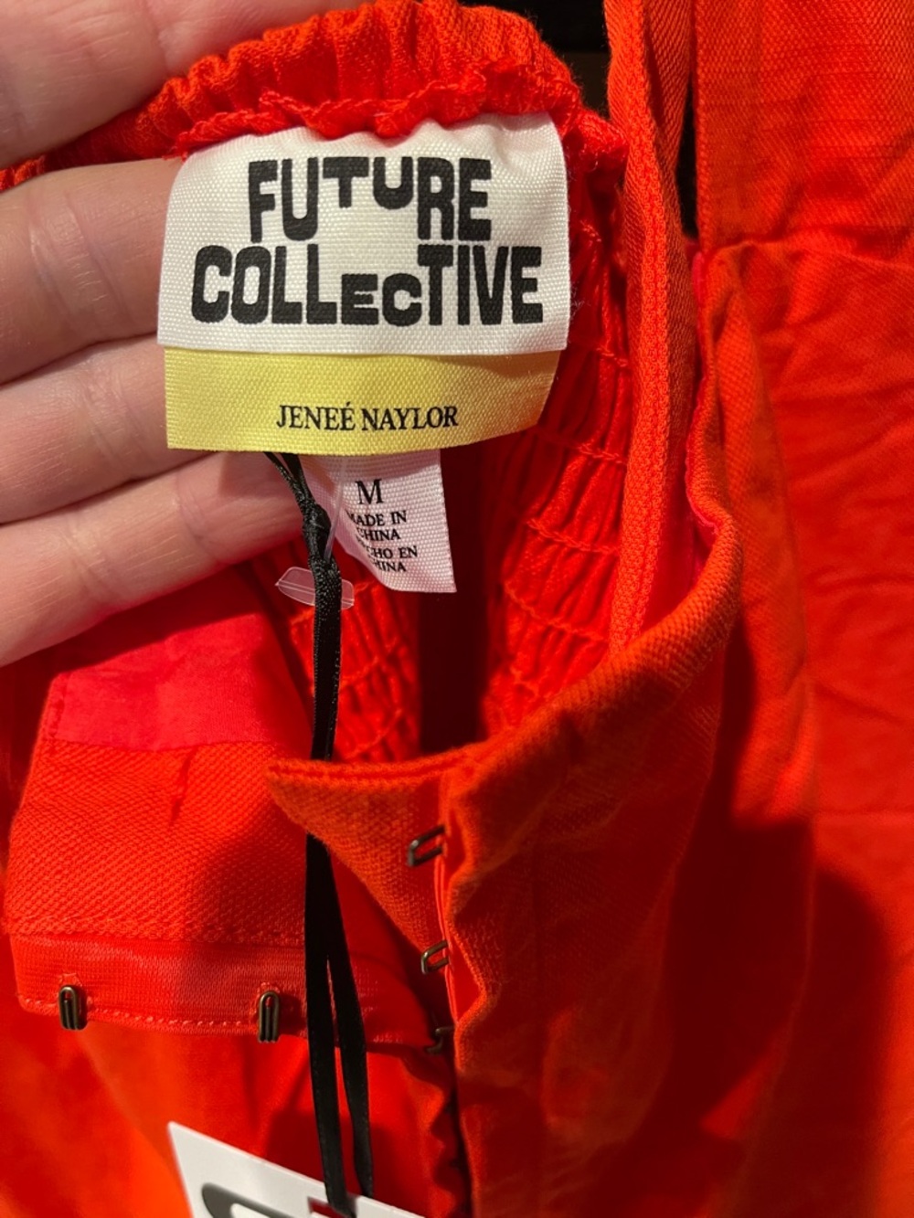 Future Collective Vibrant Orange top - Picture 2 of 6
